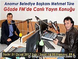 Bakan Tre Gzde FM'e Konuk Olacak